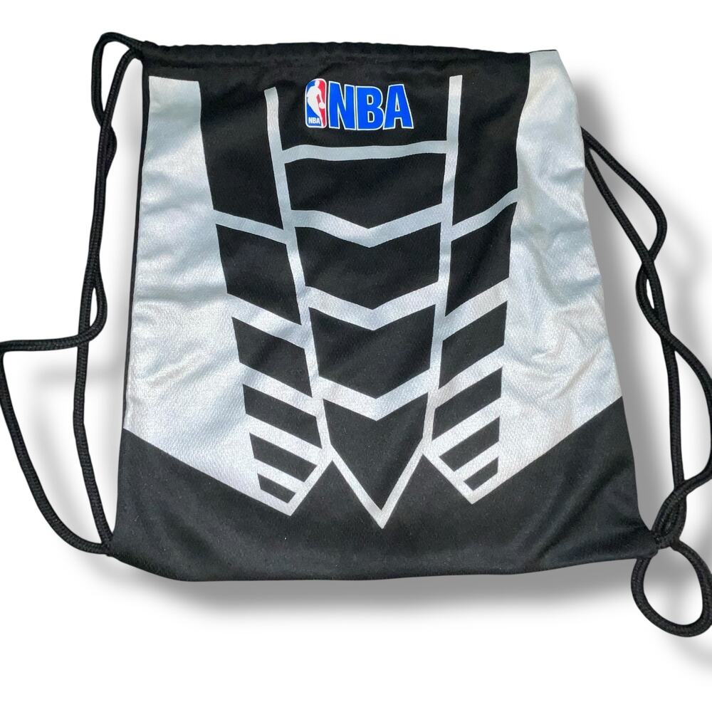 NBA Basketball Drawstring Cinch Sack Backpack RuckSack School Gym Travel Bag - Picture 3 of 11